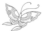 dessin gratuit Papillons
