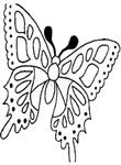coloriage gratuit enfant Papillons